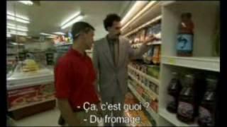 Borat Deleted Scene  At the supermarket [upl. by Elakram]