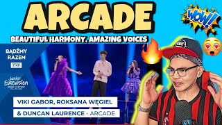 ARCADE  VIKI GABOR ROKSANA WEGIEL amp DUNCAN LAURENCE 🇵🇱 REACTION [upl. by Luaped]