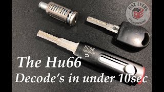 New type Hu66 Lock Pick amp How it works [upl. by Ahsieki]