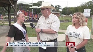 SMALL TOWN LIVE Hallsville prepares for Western Days Events [upl. by Aicirtal]