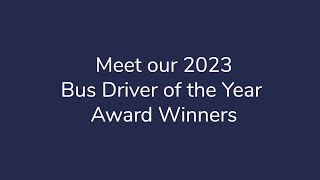 Congratulations to our winners of the 2023 Queensland Bus Driver of the Year Awards [upl. by Junina685]