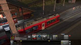 Train Simulator ABe 812 Rhb Arosa Line Langwieser Viaduct Illuminations [upl. by Nanreit]