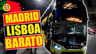 🟢 CÓMO VIAJAR BARATO de 🇪🇸 MADRID a LISBOA 2023 🇵🇹  gypsyy bus  Pasean2s [upl. by Sliwa28]