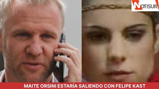 Maite Orsini estaría saliendo con Felipe Kast [upl. by Gardia]