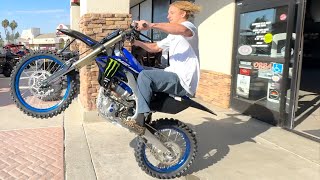 2025 Yamaha 450 Wheelies Out Dealership  Buttery Vlogs Ep264 [upl. by Fai]