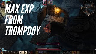 How to get max exp from Trompdoys fight  Divinity Original Sin 2 [upl. by Root240]