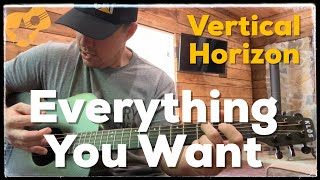 Everything You Want  Vertical Horizon  Beginner Guitar Lesson [upl. by Karb204]