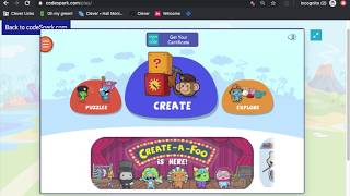 Hour of Code How to use codeSpark Academy in Clever [upl. by Janicki]