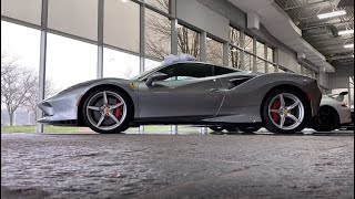 2020 Ferrari F8 Tributo Coupe in Grigio Titanio Walk Around [upl. by Ahsan]