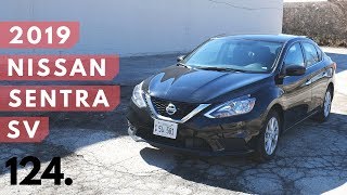 2019 Nissan Sentra SV B17  review walk around and test drive  100 rental cars [upl. by Oneil]