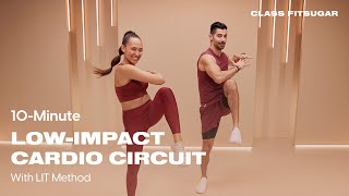 10Minute LowImpact Cardio Circuit With LIT Method  POPSUGAR FITNESS [upl. by Inaliel]