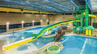 Waterfront Leisure Centre indoor waterpark Woolwich High St London SE18 6DL United Kingdom [upl. by Trixie280]