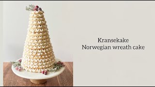 Kransekake Norwegian Wreath Cake [upl. by Sterrett]