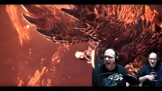 THE FAN FAVORITE MONSTER Reacting to Monster Hunter World Iceborne Alatreon Trailer [upl. by Sset561]