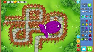 0 0 0 Dart Monkey VS BAD Round 1 BTD6 Bloons Tower Defence 6 [upl. by Joly]