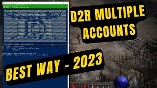 D2RLoader  Best way to Multibox D2R in 2023 Multiple Diablo 2 Resurrected Accounts Same Computer [upl. by Gav343]