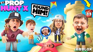 Roblox SECRET Prop Hunt X Trick Family Hide amp Seek Part 2 FGTeeV Gameplay [upl. by Ziagos]