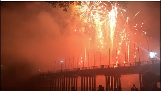 Christmas festival Natchitoches Louisiana USA [upl. by Ymrots]