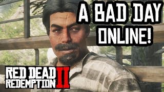 Red Dead Redemption 2  ONLINE FAILS RAGE [upl. by Adnauqaj459]