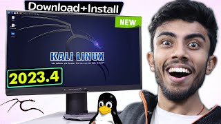 How to Install Kali Linux 20234 Version🔥 Latest amp More Powerful Then Windows 10 Without Error⚡ [upl. by Nuavahs]