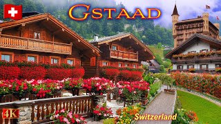 GSTAAD in Switzerland – Breathtaking Natural Beauty and Luxurious Boutiques 2024 [upl. by Euqinim]