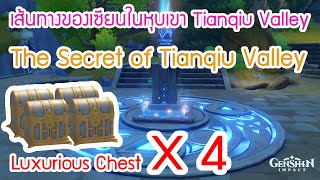 Genshin Impact  เควสเส้นทางของเซียนในหุบเขา Tianqiu Valley Quest The Secret of Tianqiu Valley [upl. by Ecienal]