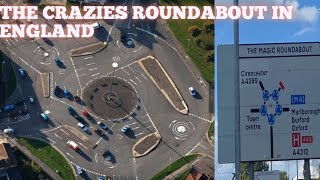 The Crazies roundabout in England  Swindon town [upl. by Nnyletak449]