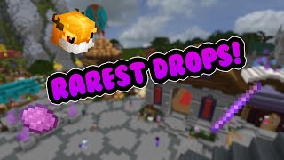 The RAREST DROPS in Hypixel Skyblock [upl. by Aliehs]