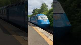 Midland Pullman departing Helensburgh upper railway railwayline [upl. by Eidas]