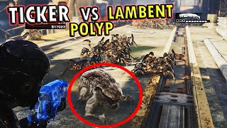 TICKERS vs LAMBENT POLYPO EN GEARS OF WAR [upl. by Mavra556]