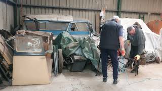 1968 bedford ca dormoblie barn find [upl. by Glavin865]