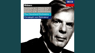 Webern Symphony Op 21  1 Ruhig schreitend [upl. by Tristis]