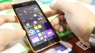 Microsoft Lumia 535 Review 4K HD [upl. by Enomad]