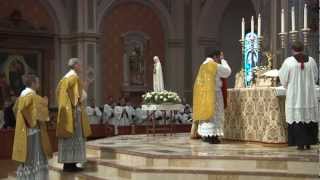 Solemn High Traditional Latin Mass Cathedral of the Blessed Sacrament Sacramento May 5 2012 HD [upl. by Llenrev]