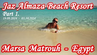 Jaz Almaza Beach Resort Part 1  Marsa Matrouh Egypt [upl. by Enoed31]