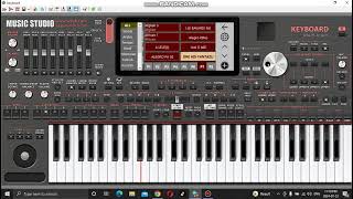 KORG PAX4 SET ALBANIA PC ORG 24 MUSIC STUDIO [upl. by Acissev]