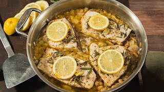 Baked Swordfish with Lemon [upl. by Iseabal]