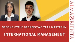 2nd Cycle Degree2 year Master in International Management [upl. by Prospero713]