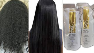 Permanent hair straightening with loreal xtenso  How to Hair smoothingStraightningRebonding [upl. by Hgielar]