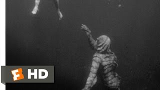 Creature from the Black Lagoon 410 Movie CLIP  Underwater Stalking 1954 HD [upl. by Roel584]