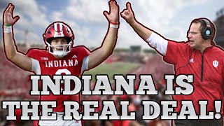 HOOSIERS ARE FOR REAL  Nebraska at Indiana GAME REACTION  Big Ten Ted [upl. by Socram]