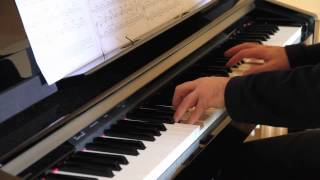 Berceuse by Frank Bridge  Grade 7 Piano ABRSM 201314 [upl. by Nelleoj]