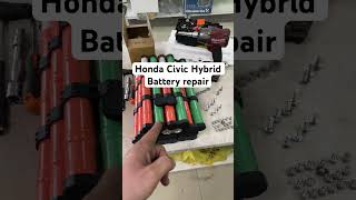 Honda Hybrid NiMH Battery repair nimh microsoldering refurbish automotive p1570 p1446 p0a7f [upl. by Giorgi44]