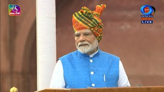 PM Narendra Modis Speech from Red Fort  78th Independence Day  15 August 2024 [upl. by Jestude]