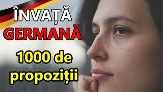 🇷🇴 🇩🇪 1000 Propoziții în Germană în 20 Zile  Ziua 1 [upl. by Ynogoham]