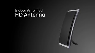 12534 GE Amplified Indoor HD Antenna  Overview [upl. by Henghold]