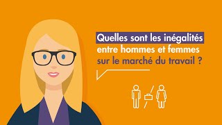 Quelles sont les inégalités entre hommes et femmes sur le marché du travail [upl. by Llenrub]