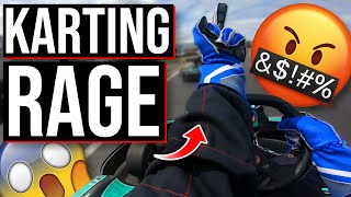 Karting RAGE Gone Wrong Crash And Near FIGHT [upl. by Kakalina]