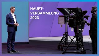 Covestro Hauptversammlung 2023 [upl. by Byrom]