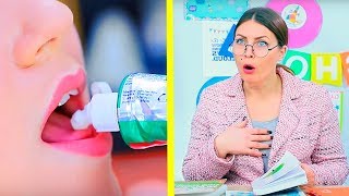 15 Lustige DIY Schul Streiche Beste Pranks Für Die Schule [upl. by Oznerol]